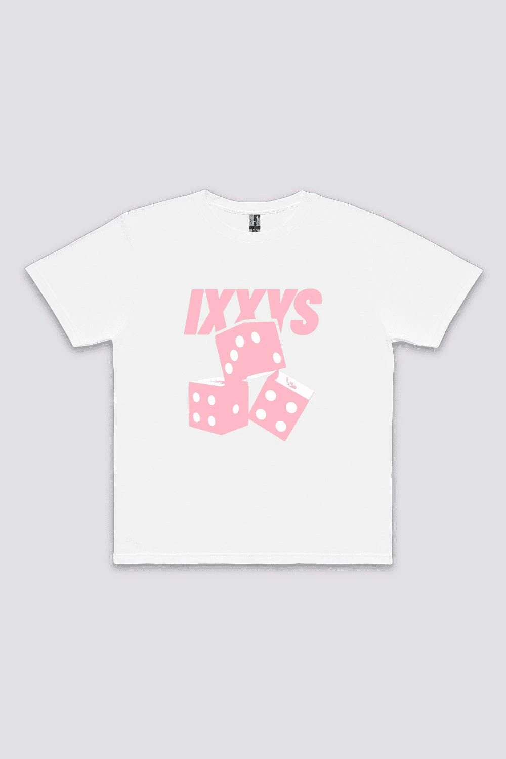 Printify T-Shirt RISING Blanc / S DICES RISING TEE IXXYS