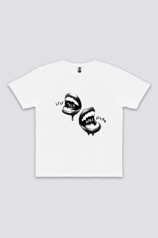 Printify T-Shirt CHILDHOOD White / S ACT MORE CHILHOOD TEE IXXYS